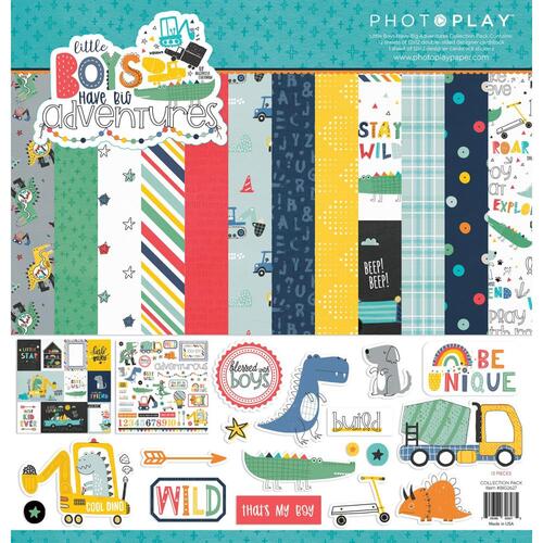 PhotoPlay Little Boys Have Big Adventures 12" Collection Pack