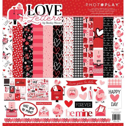 PhotoPlay Paper Love Letters 12" Collection Pack