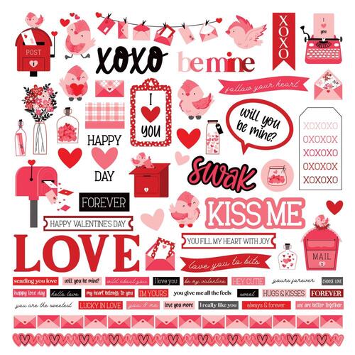 PhotoPlay Paper Love Letters Stickers