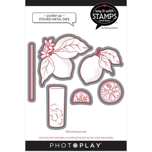 PhotoPlay Say It with Stamps Pucker Up Die