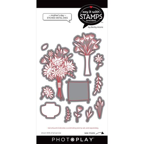 PhotoPlay Say It with Stamps Mother's Day Die