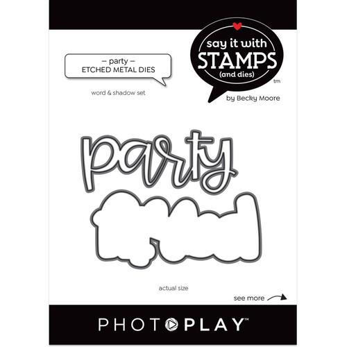 PhotoPlay Say It with Stamps Party Die