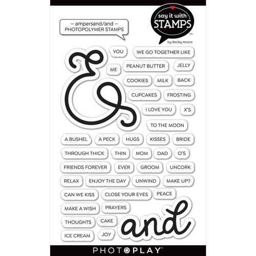 PhotoPlay Say It with Stamps Ampersand Stamp