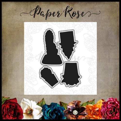 Paper Rose Die Cactus Greetings