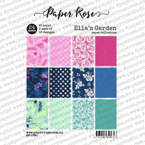 Paper Rose A5 Paper Pack Ella's Garden
