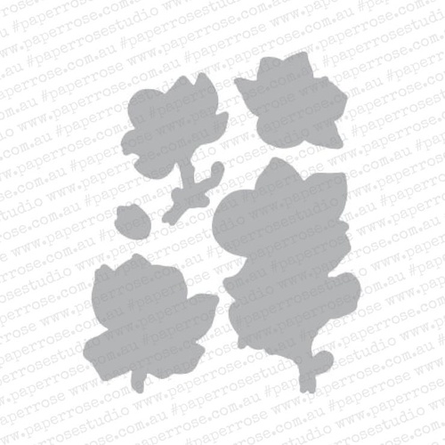 Paper Rose Lovely Florals Die Magnolia