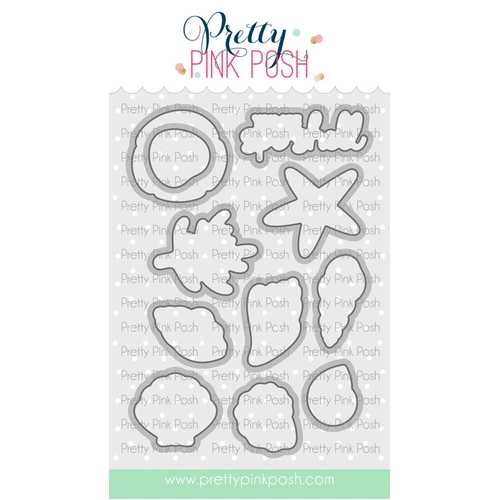 Pretty Pink Posh Seashells Coordinating Dies