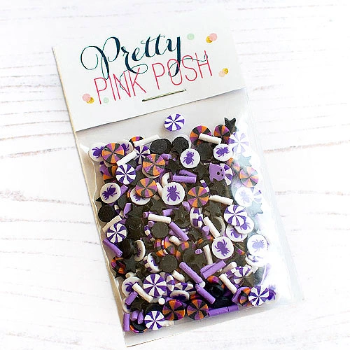 Pretty Pink Posh Boo to You Clay Confetti