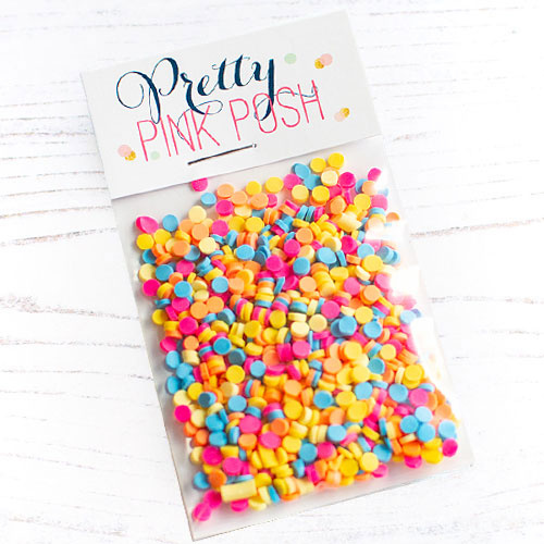 Pretty Pink Posh Summertime Clay Confetti Mix