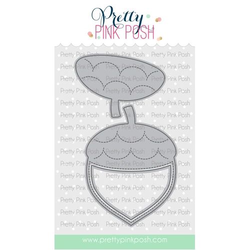 Pretty Pink Posh Acorn Shaker Die
