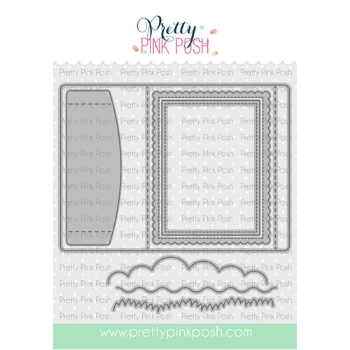 Pretty Pink Posh Shadow Box Die