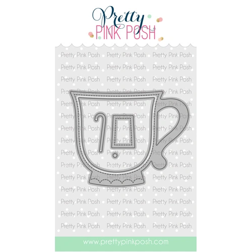 Pretty Pink Posh Teacup Shaker Die