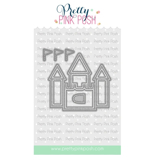 Pretty Pink Posh Sandcastle Shaker Die