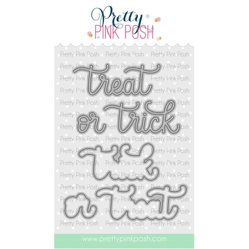 Pretty Pink Posh Trick or Treat Shadow Die