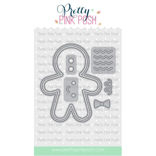 Pretty Pink Posh Gingerbread Shaker Die Set