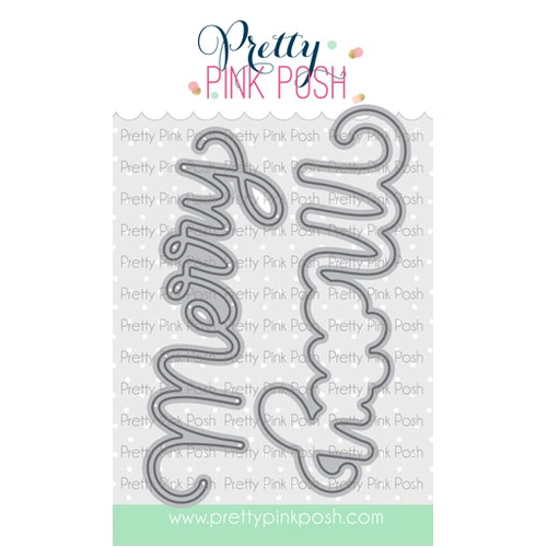 Pretty Pink Posh Large Merry Shadow Die Set