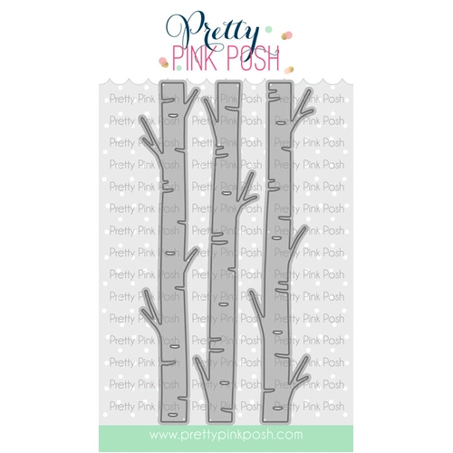 Pretty Pink Posh Birch Trees Dies