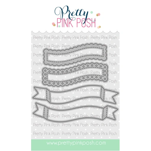 Pretty Pink Posh Banner Greetings 2 Die