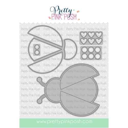 Pretty Pink Posh Ladybug Shaker Die