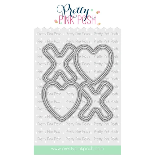 Pretty Pink Posh XOXO Word Shaker