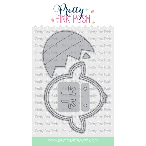 Pretty Pink Posh Chick Shaker Die