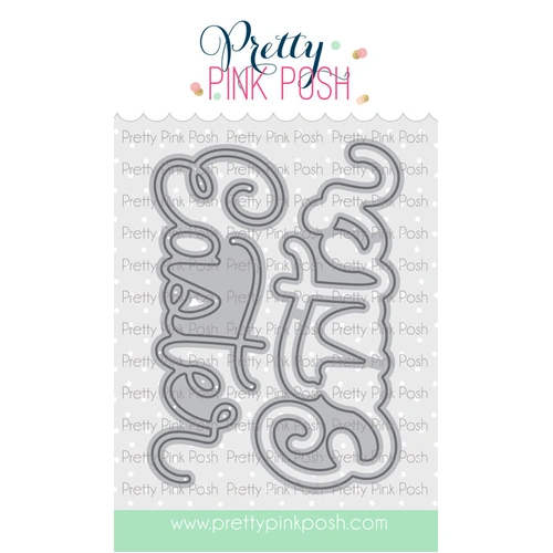 Pretty Pink Posh Large Easter Shadow Die