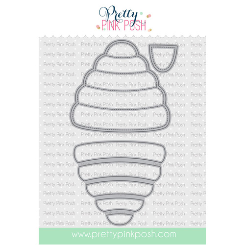 Pretty Pink Posh Beehive Shaker Die