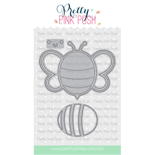 Pretty Pink Posh Bee Shaker Die