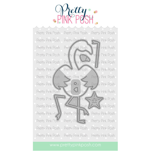 Pretty Pink Posh Flamingo Holder Die