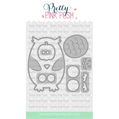 Pretty Pink Posh Owl Holder Die Set