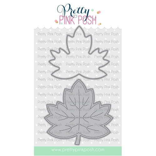 Pretty Pink Posh Wide Leaf Shaker Die