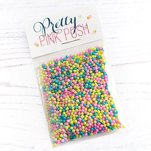 Pretty Pink Posh Summer Fun Shaker Beads