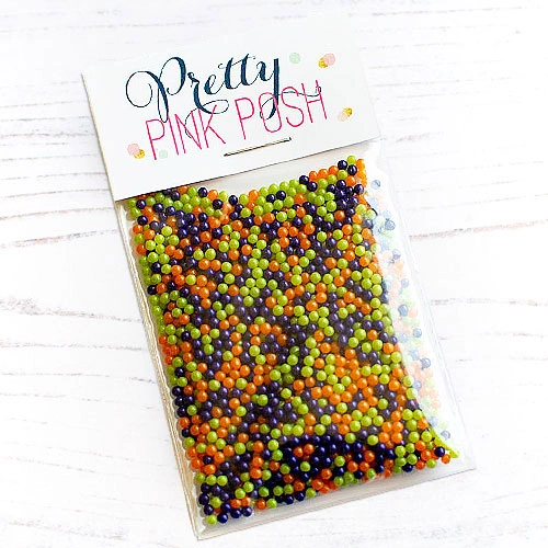 Pretty Pink Posh Halloween Night Shaker Beads