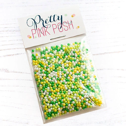 Pretty Pink Posh Best of Luck Shaker Beads