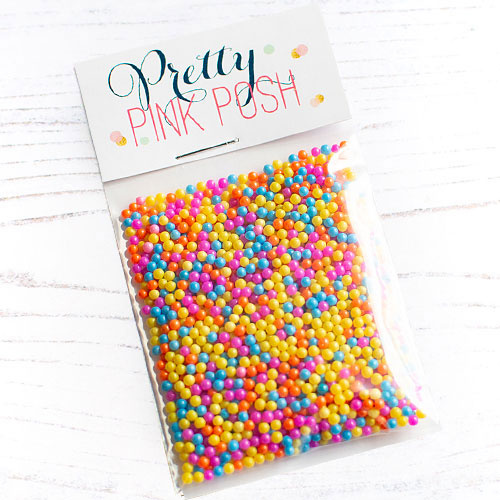 Pretty Pink Posh Beach Party Shaker Beads