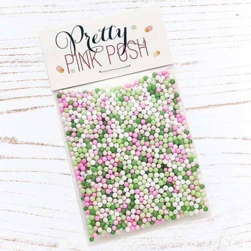 Pretty Pink Posh Mistletoe Kisses Shaker Beads