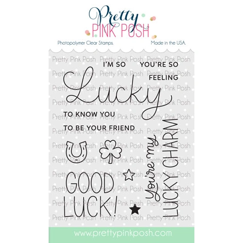 Pretty Pink Posh Lucky to Know You Stamp Set