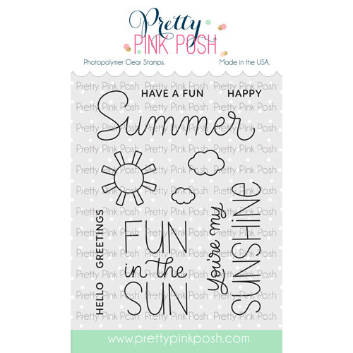Pretty Pink Posh Happy Summer Stamp Set