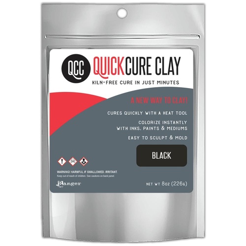 Ranger Quick Cure Clay 8oz Black