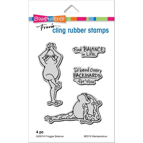 Stampendous Stamp Froggie Balance