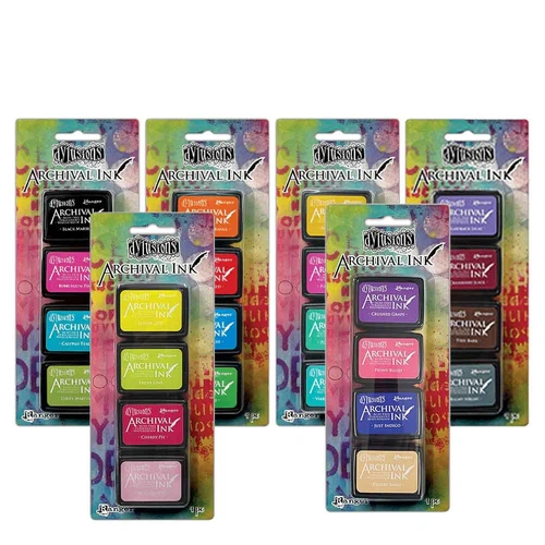 Dylusions Mini Archival Ink Pad - Bundle