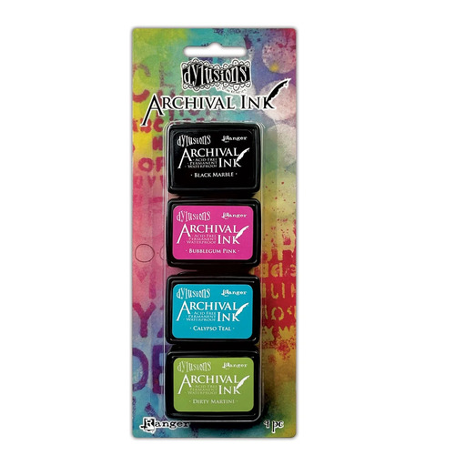 Dylusions Mini Archival Ink Pad - Kit 1