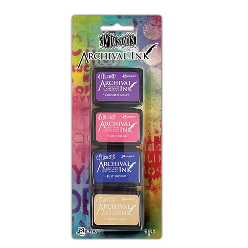 Dylusions Mini Archival Ink Pad - Kit 6