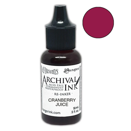 Dylusions Archival Reinker - Cranberry Juice