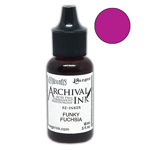 Dylusions Archival Reinker - Funky Fuchsia