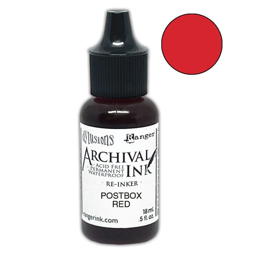 Dylusions Archival Reinker - Postbox Red