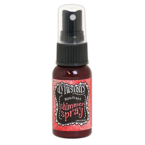 Dylusions Postbox Red Shimmer Spray