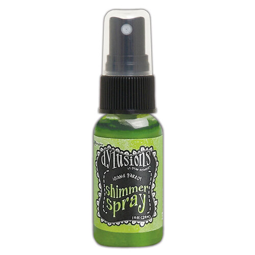 Dylusions Island Parrot Shimmer Spray