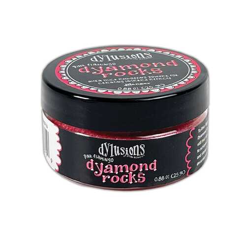 Dylusions Dyamond Rocks - Pink Flamingo
