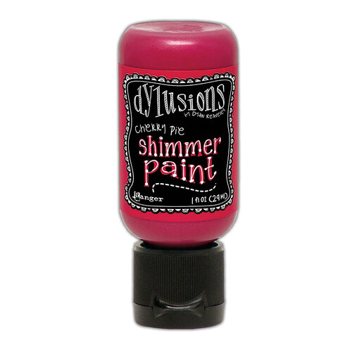 Dylusions Cherry Pie Shimmer Paint